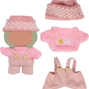 3Pcs Outfits for 6.7 Inch Dolls